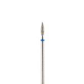 Fresa/Broca de diamante, forma de llama azul 2.1 8mm